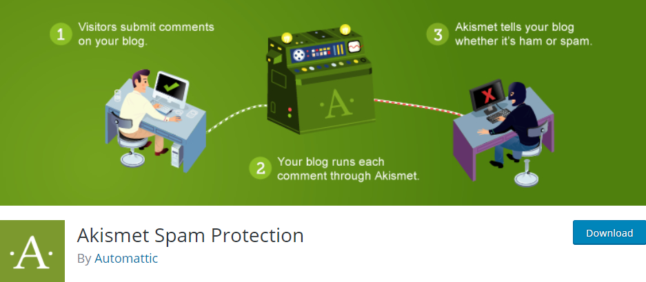 akismet anti-spam plugin