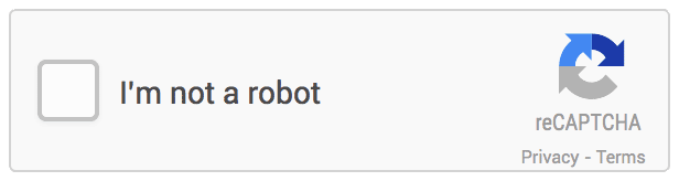 recaptcha i'm not a robot