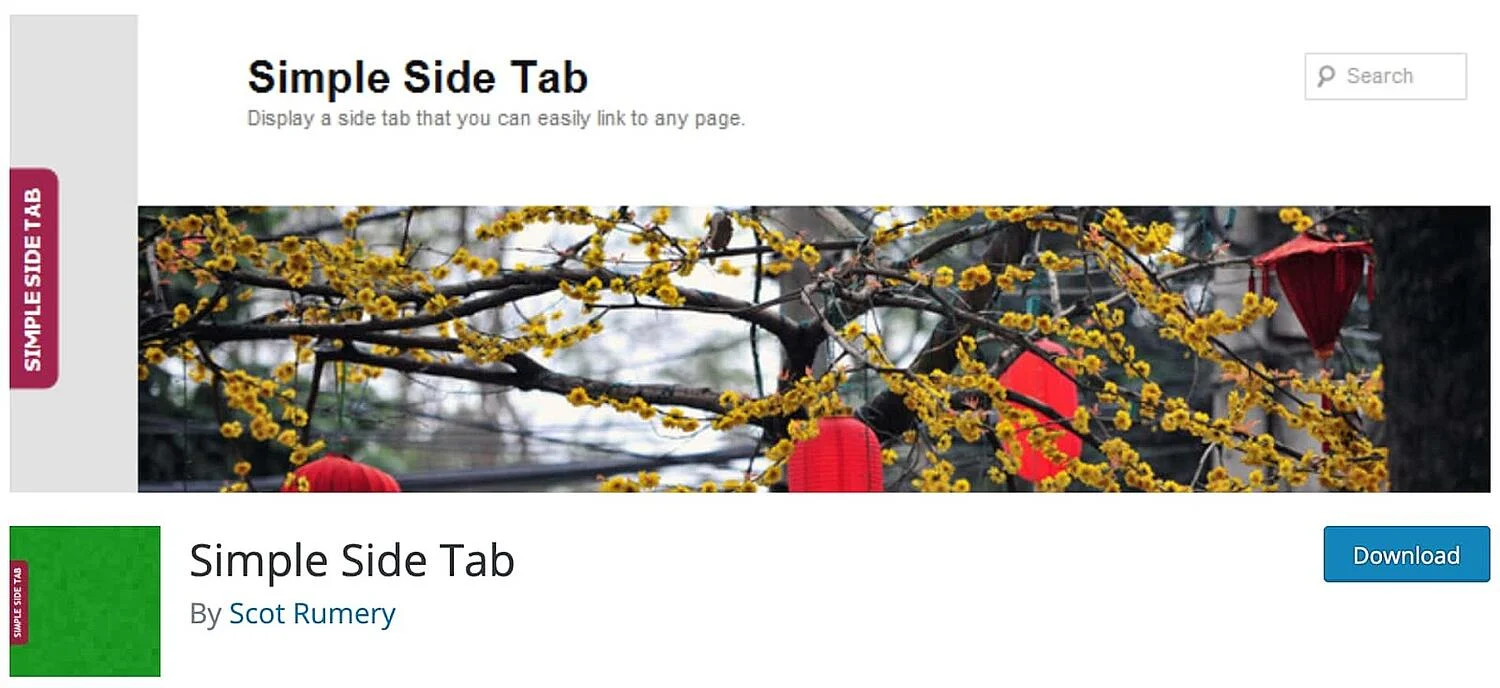 Simple Site Tab interface
