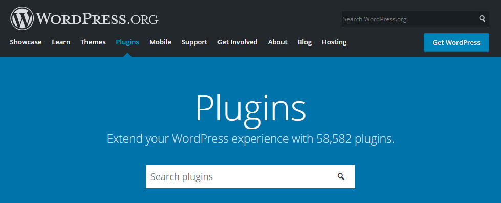 WordPress plugin directory