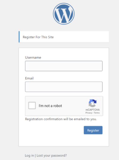 Kill WordPress registration spam with reCAPTCHA