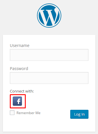 facebook social login on WordPress