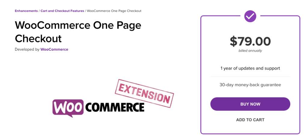 WooCommerce One Page Checkout plugin