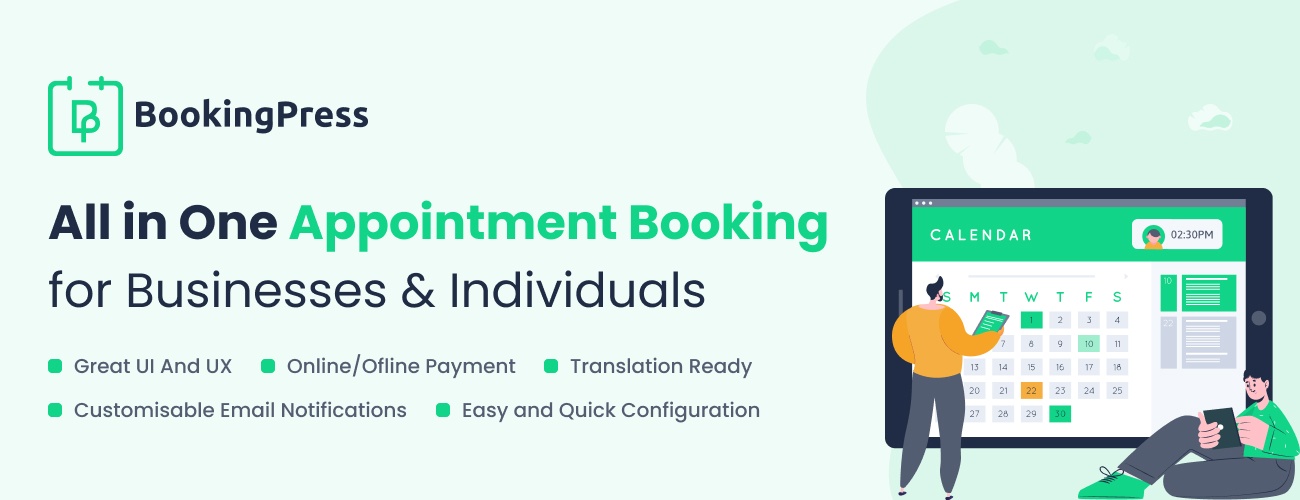 BookingPress WordPress Booking Plugin