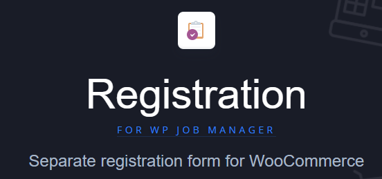 Registration for WooCommerce