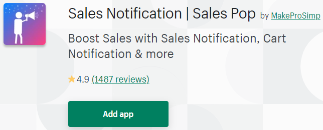 Sale Notification
