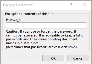 encrypt document