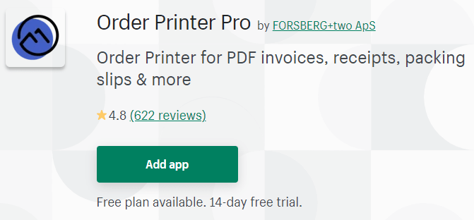 Order Printer Pro