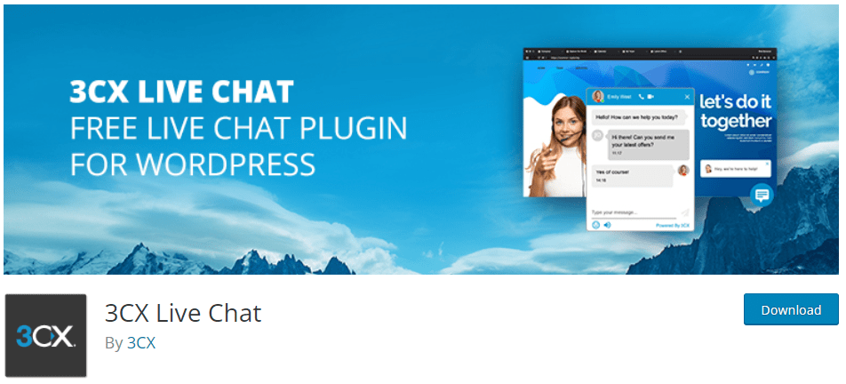 3cx livechat - wordpress live chat plugin