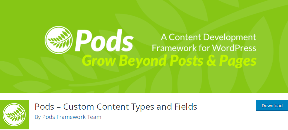 pfo-pods-wordpress-custom-post-type-plugin