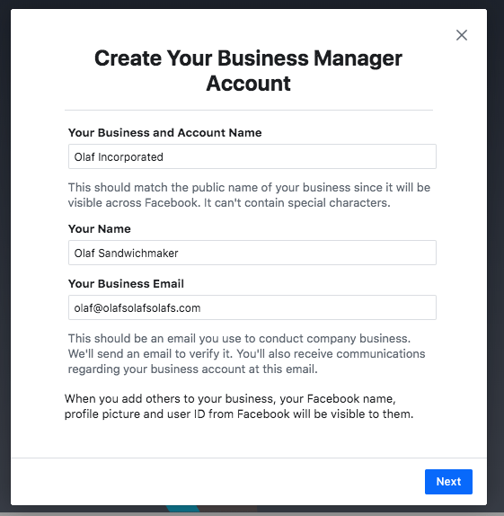 pfo-create-business-manager-account