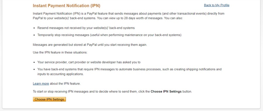 pfo-choose-paypal-ipn-settings