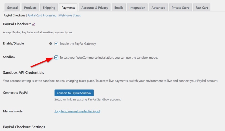 pfo-enable-paypal-sandbox-test-account-in-woocommerce